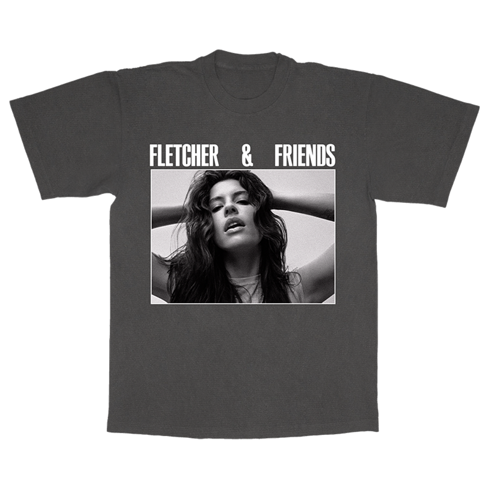 VINTAGE BLACK 2024 FLETCHER & FRIENDS TEE Front