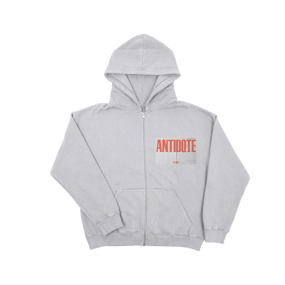 ANTIDOTE Zip Hoodie Front