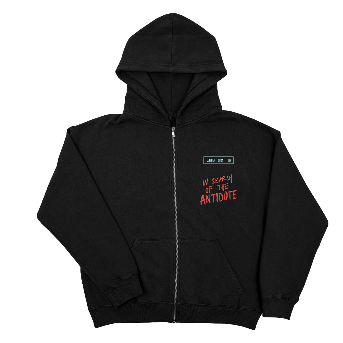 Black Antidote Dateback Tour Zip-hoodie