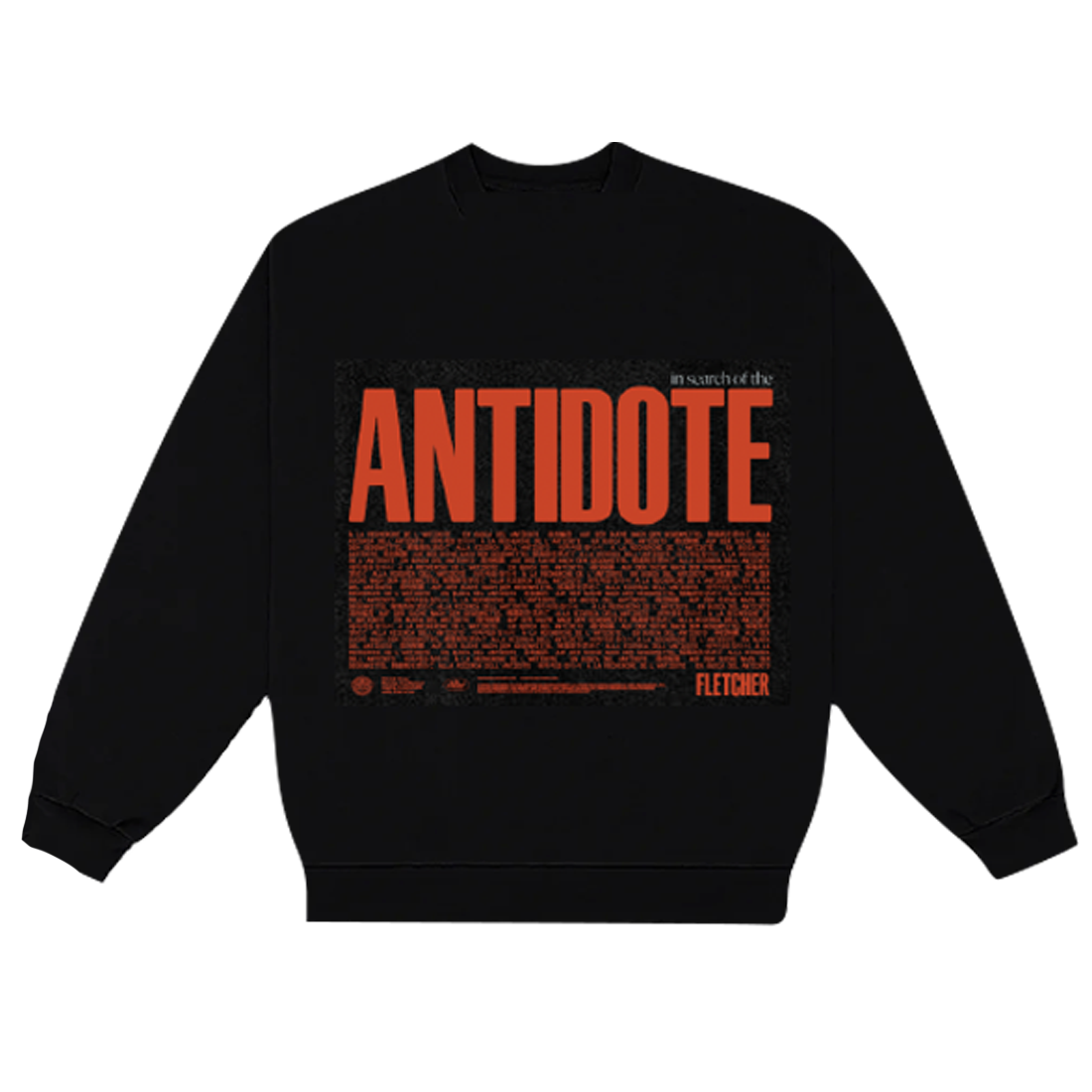 Black Antidote Crewneck