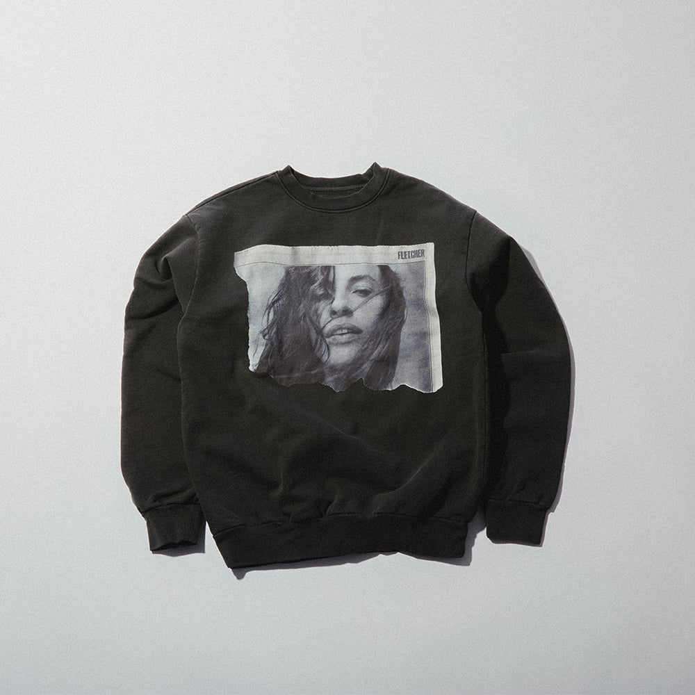 FLETCHER Newsprint Crewneck Pullover