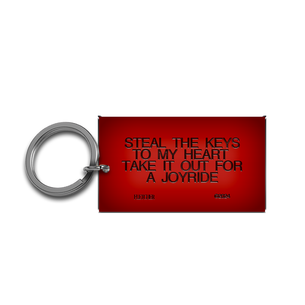 STEAL THE KEYS TO MY HEART KEYCHAIN