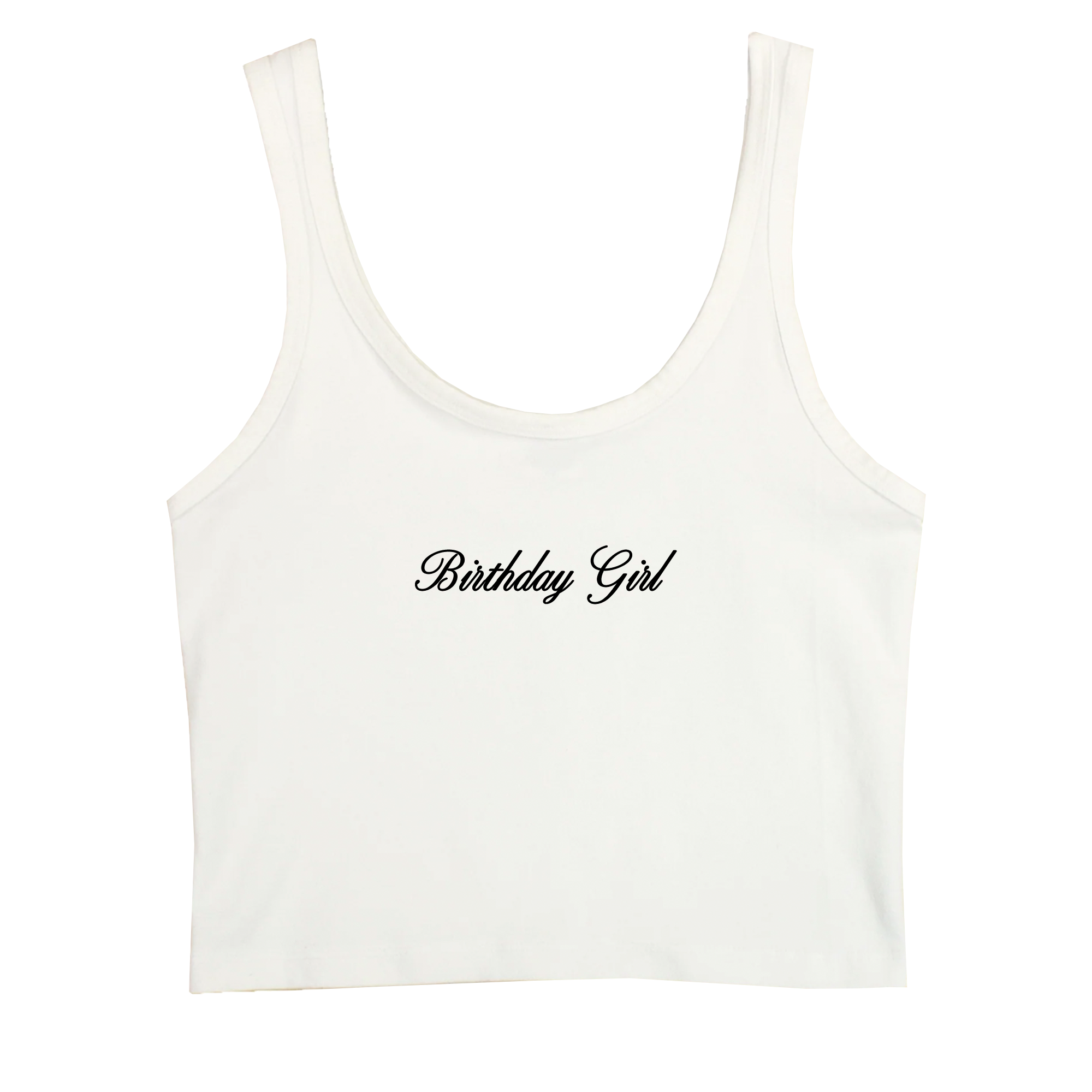 BIRTHDAY CROP TANK