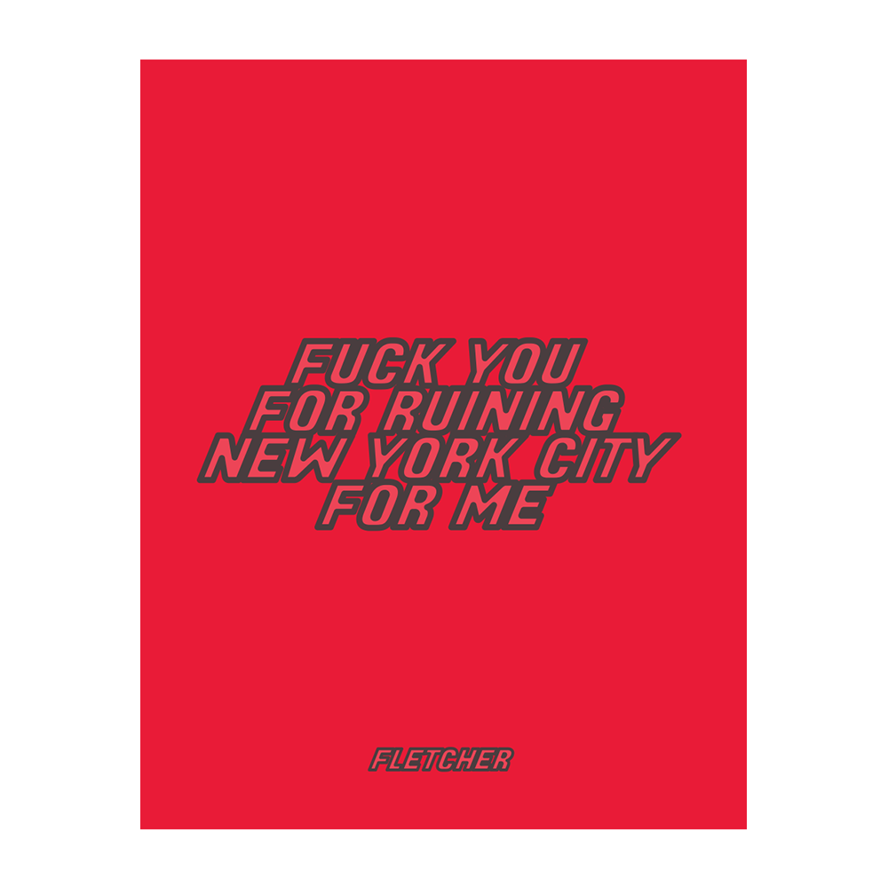 RUINING NEW YORK CITY POSTER
