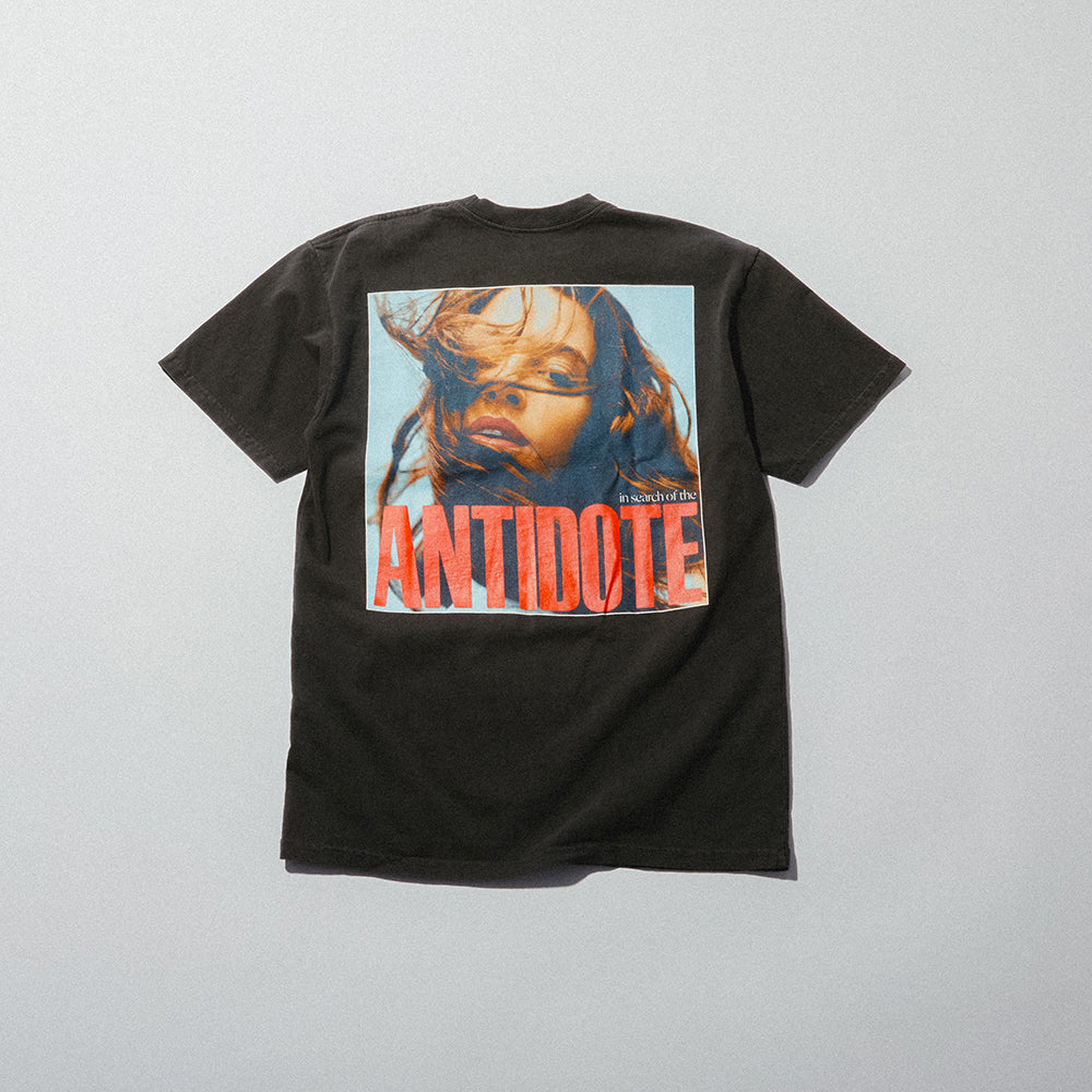 In Search Of The Antidote Album Cover Tee Back