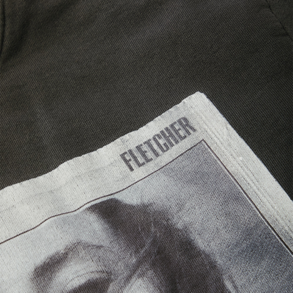 FLETCHER Newsprint Crewneck Pullover detail