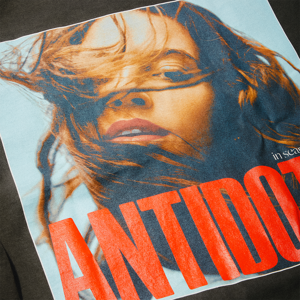 In Search Of The Antidote Album Cover Tee Back Detail