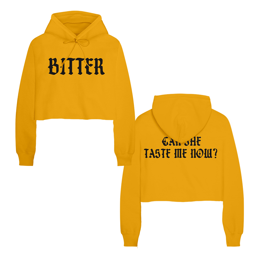 BITTER CROPPED HOODIE